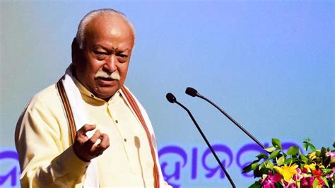 Rss Chief Mohan Bhagwat Says Patriotism Intrinsic In Hindus Cites