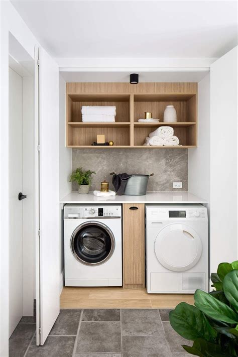Beautifully And Thoughtfully Designed Utility Room Washer Dryer