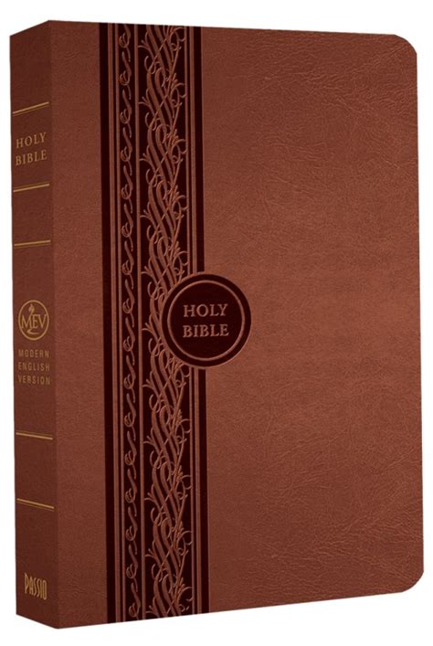 Bible Mev Thinline Reference Brown Imitation Leather Pathway Bookstore