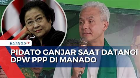 Sambangi Kantor PPP Manado Ganjar Megawati Minta Saya Ke DPW PPP Saat