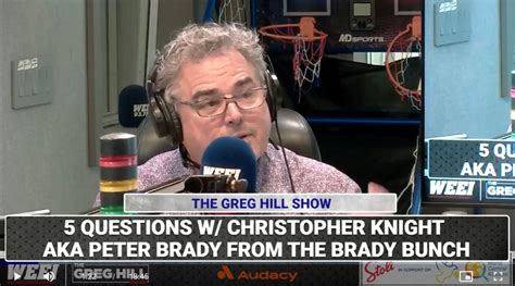 5 Questions With Christopher Knight Aka Peter Brady From The Brady