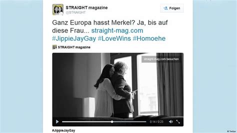 Merkel Lookalike Causes A Stir In Lesbian Magazine Ad Dw 07222015