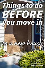 Pictures of Things To Do Before You Move Into A New Home