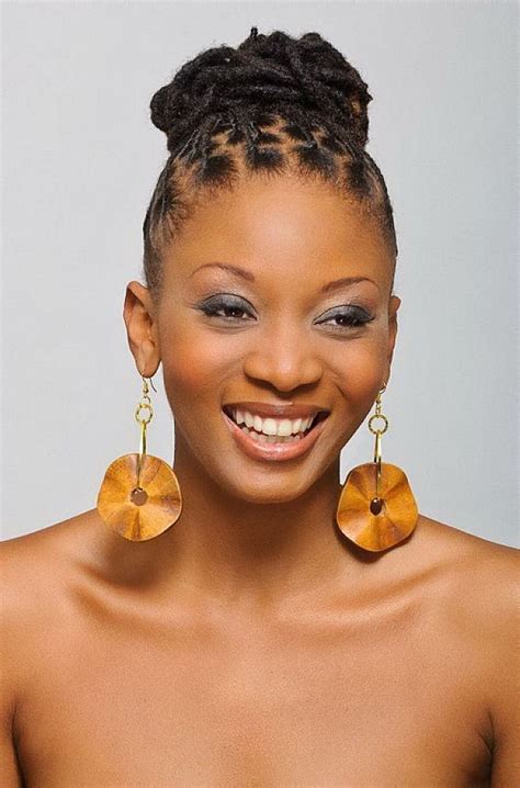 Cute African American Hairstyles With Braided And Bun Hair Trend