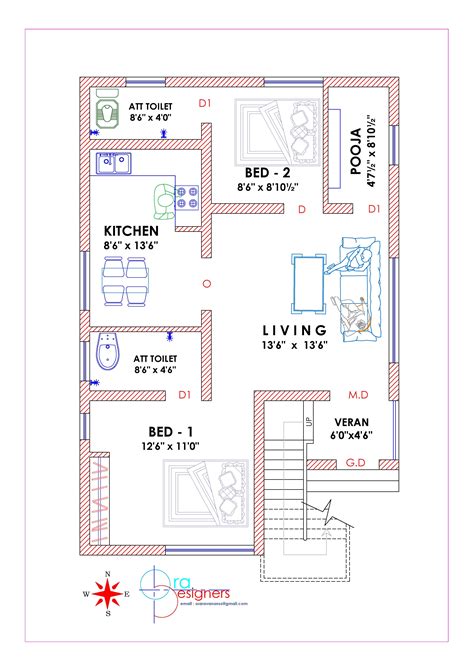 Vastu South Facing House Plan With Car Parking Pic Whatup