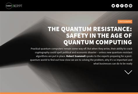 This is just a way the writer can transition from the writing to the conclusion, while letting the readers know. The Quantum Resistance: Safety in the Age of Quantum ...