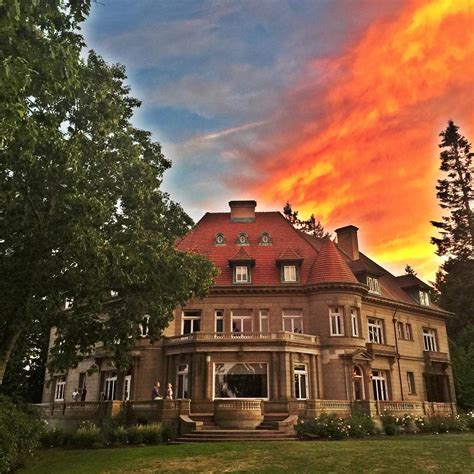 Pittock Mansion Sunset Life Through Our Lenses