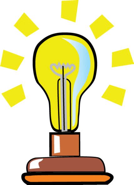 Light Bulb  Animation Clipart Best