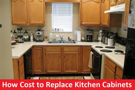 Cost To Replace Kitchen Cabinets 