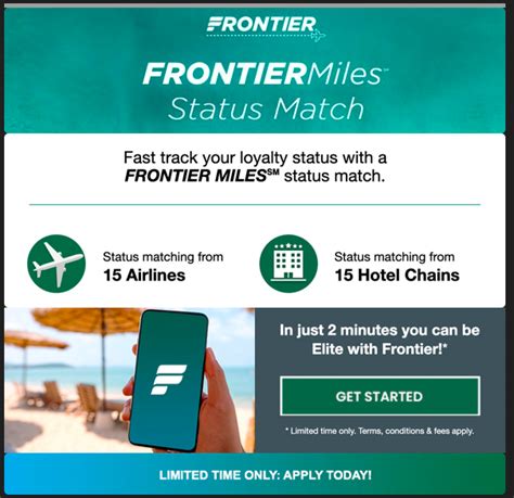 Frontier Rebate Status