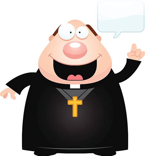 Best Happy Priest Illustrations Royalty Free Vector