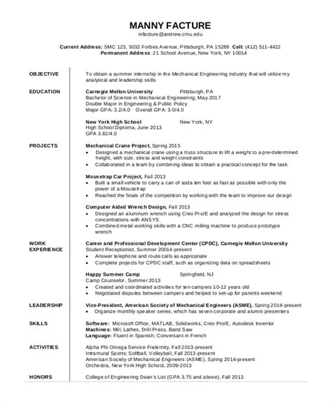 Why focus on your engineering resume objective? FREE 9+ General Resume Objective Samples in PDF