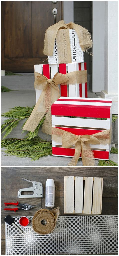 21 Cheap Diy Outdoor Christmas Decorations