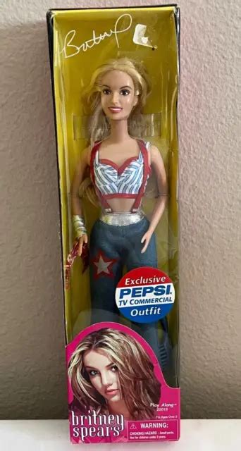 Britney Spears Exclusive Pepsi Ad Outfit 2001 Play Along 20018 Nip