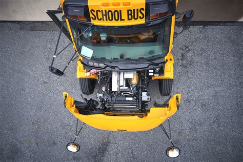 Massachusetts Electric School Bus Helps Power Electricity Grid In
