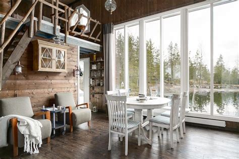 Perfect Scandinavian Wooden House By The Lake