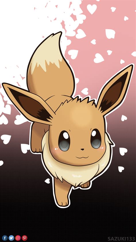 Background Eevee Wallpaper Discover More Animated Character Cute