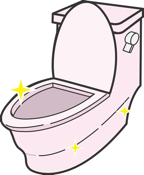 Vector Transparent Download Sparkling Big Image Png Toilet Clipart