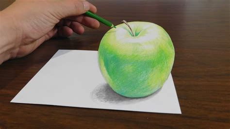 Https://wstravely.com/draw/how To Draw A 3d Apple