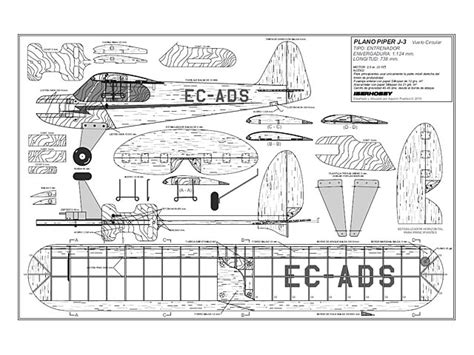 Piper Cub Model Plans