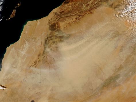 Sahara Desert Dust Storm