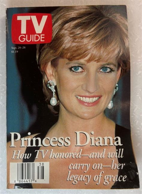 Collectable Tv Guide Magazine Princess Diana Cover Ebay