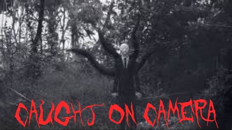 Slender Man Caught On Camera Is It Real Youtube