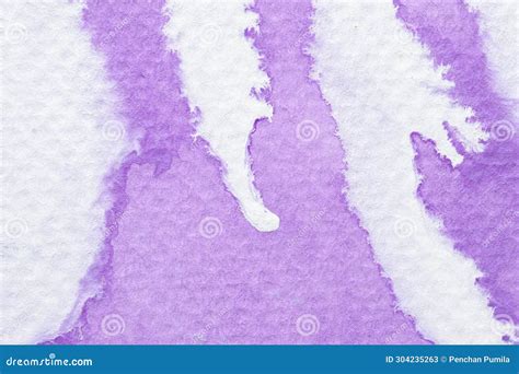 Watercolor Light Purple Ombre Background Texture Stock Image Image Of