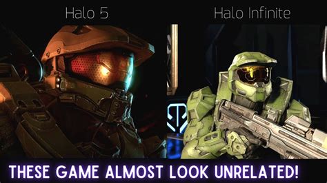 Halo 5 Campaign Trailer Vs Halo Infinite Campaign Overview Trailer