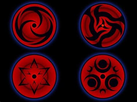 Sharingan By Chase Th 145 Examples Of Mangekyou Sharingans