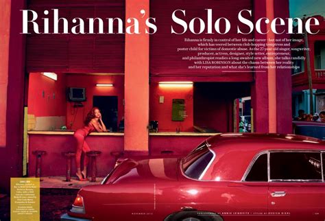 Rihannas Solo Scene Vanity Fair November 2015
