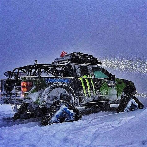 Ford Raptor With Snow Tracks Kalehceoj
