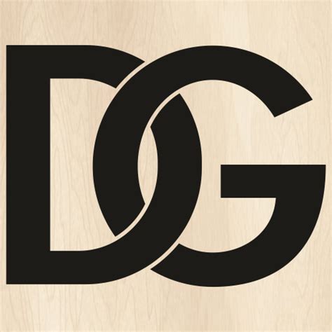 Dg Dolce And Gabbana Black Svg Dg Brand Logo Png D And G Logo