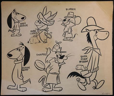 Augie Doggie And Doggie Daddy Quick Draw Mcgraw And Baba Looey Cartoons