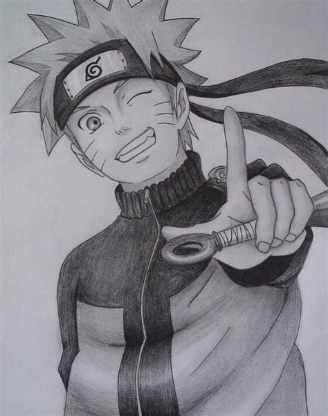 Naruto Pencil Drawing Image Naruto Anime Drawing Naru Vrogue Co
