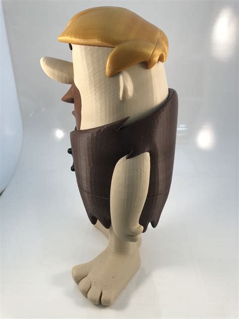 3d Printable Barney Rubble By Steve Solomon