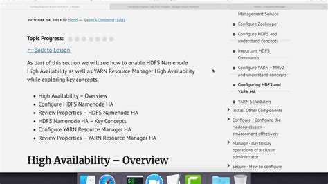 Cloudera Administration High Availability Introduction Youtube
