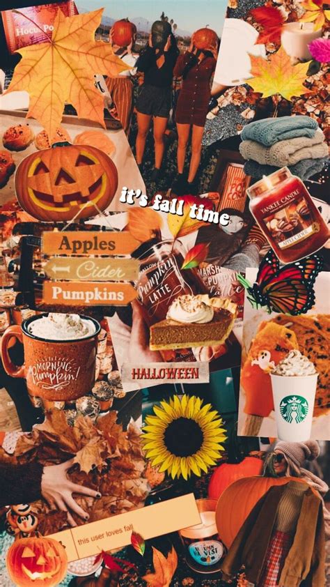 Cute Aesthetic Fall Halloween Iphone Wallpaper