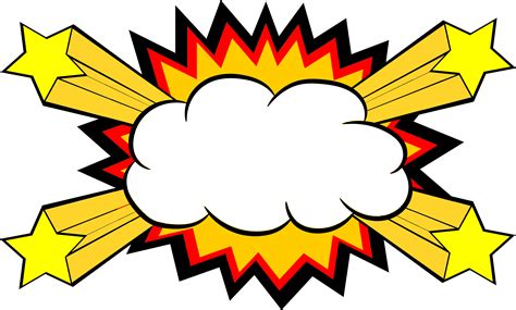 Comic Explosion Bubble Download Png Image Png Mart