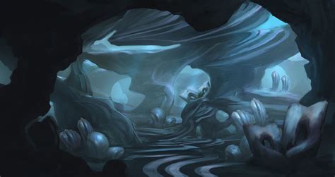 Underwater Caves Underwater World Fantasy Concept Art Fantasy Art