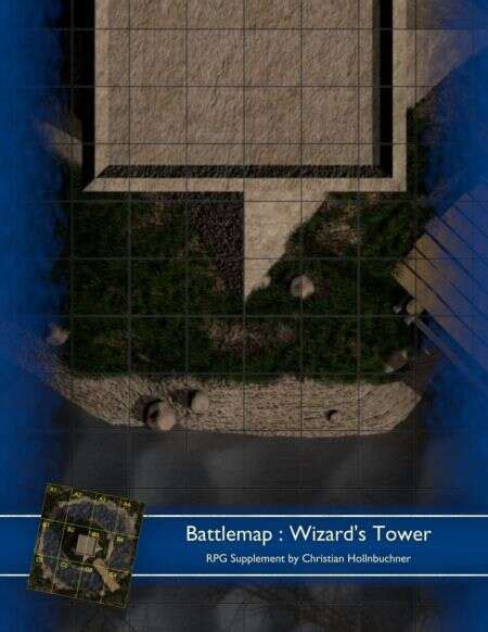 Battlemap Wizard S Tower Christian Hollnbuchner Battlemaps