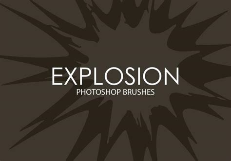 Explosion Photoshop Brushes Free Photoshop Brushes At Images