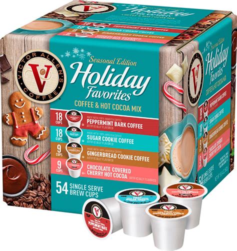 Best Buy Victor Allen S Seasonal Edition Holiday Favorites Coffee Pods 54 Pack Fg014826