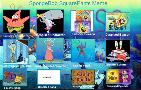 Spongebob Squarepants Meme By Fas1997 By Toonsjazzlover On