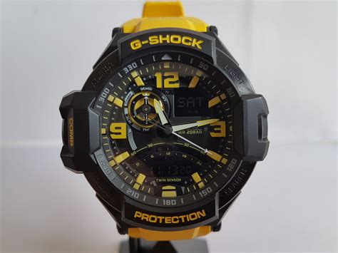 Casio G Shock Ga1000 Gravity Masters Compass Thermometer Wristwatch