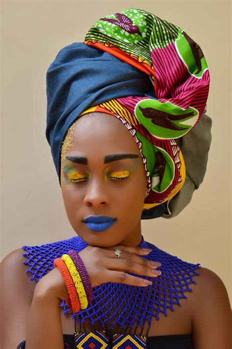 20 African Inspired Head Wraps Fashion Style