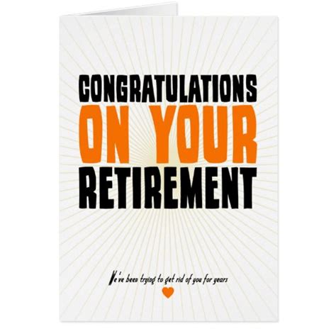 Congratulations On Your Retirement Card Zazzle