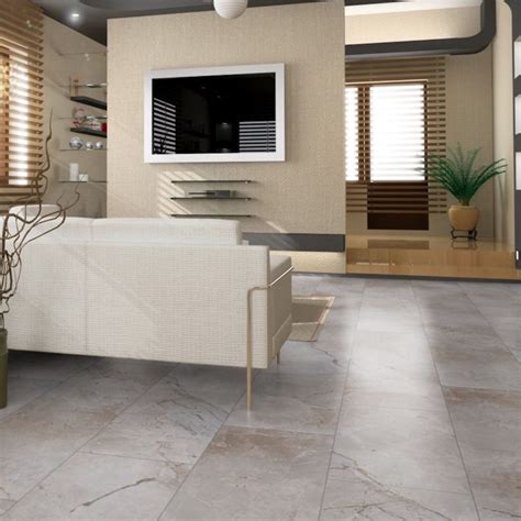 Grey Marble Tile Effect Laminate Flooring Floor Depot