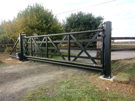 Sliding Gates — Electric Gates For Farms Stables And Rural Property