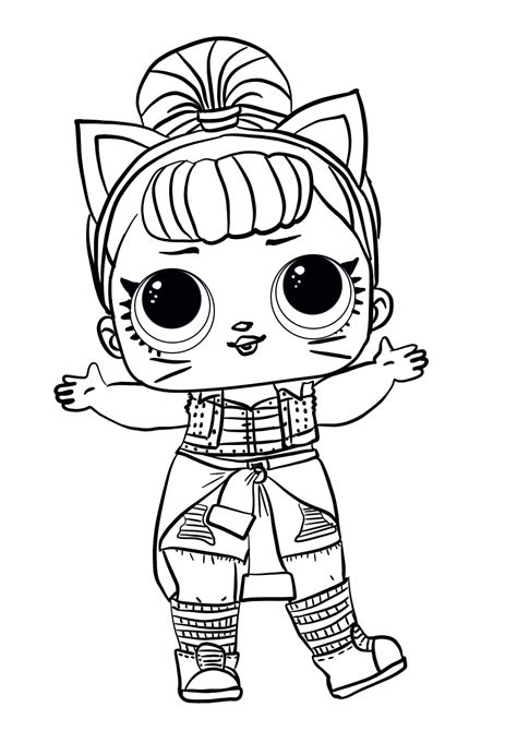 Printable Lol Doll Coloring Pages Customize And Print